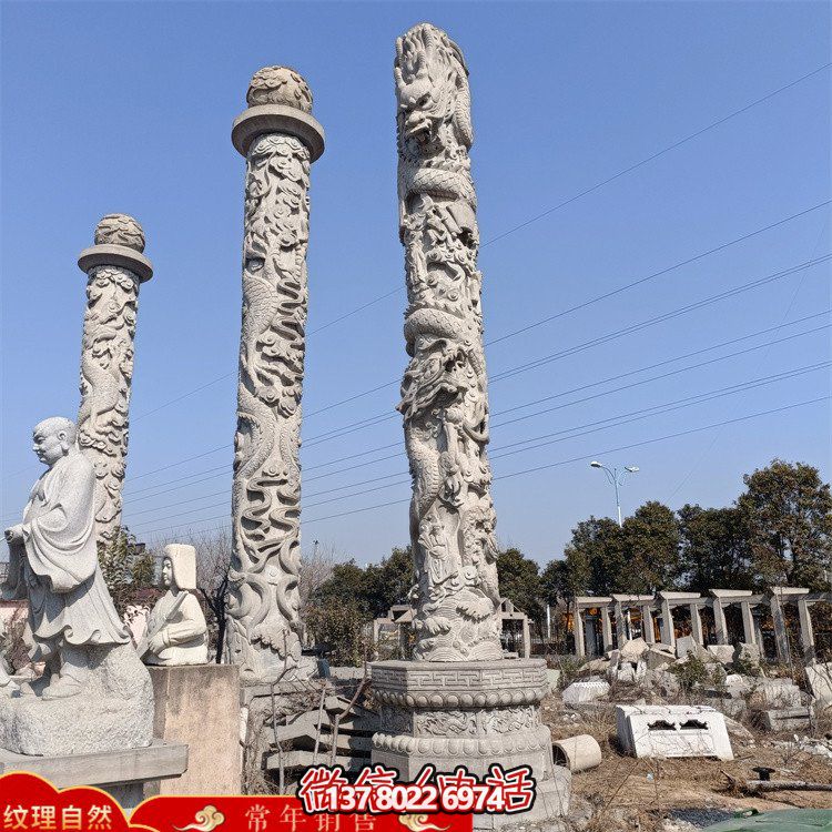 精美石雕文化庭院，欣賞絢麗景觀