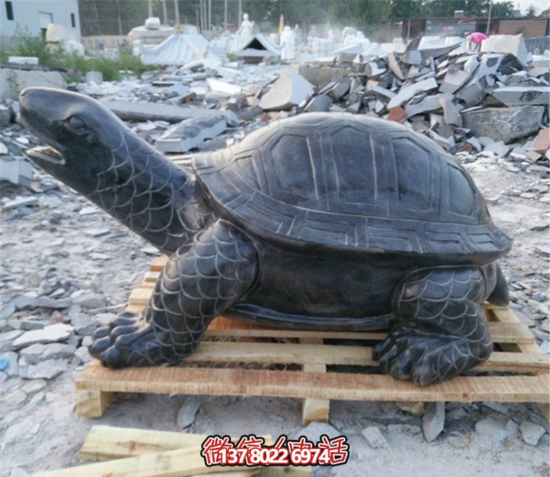 不銹鋼仿銅雕塑烏龜，裝點(diǎn)你的戶(hù)外草坪