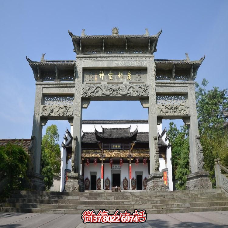 傳承中式文化，體驗(yàn)大型石雕牌坊與雕塑的魅力