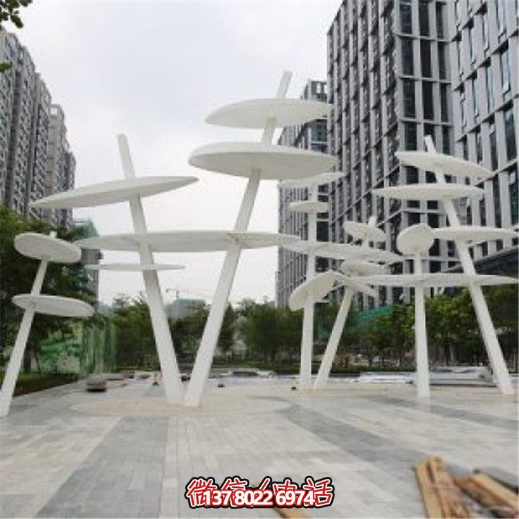 不銹鋼大型樹葉雕塑，為你的戶外景觀創(chuàng)造獨(dú)特的創(chuàng)意