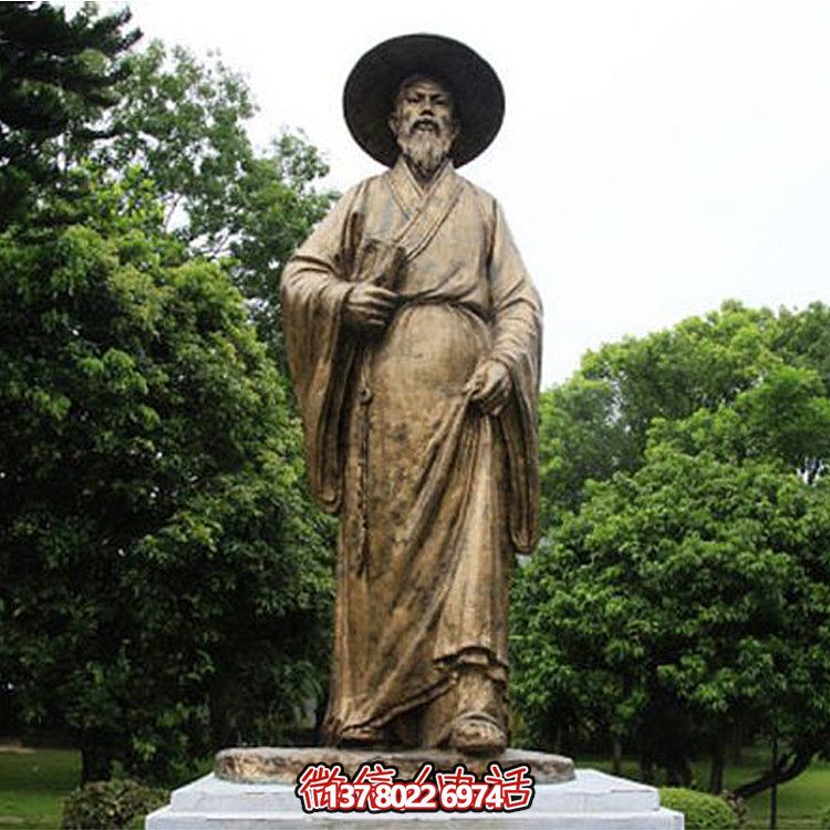 蘇軾銅雕像，贈(zèng)送中國歷史文化之精髓