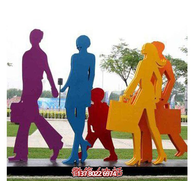 不銹鋼雕塑購(gòu)物袋，提升海邊景區(qū)購(gòu)物體驗(yàn)