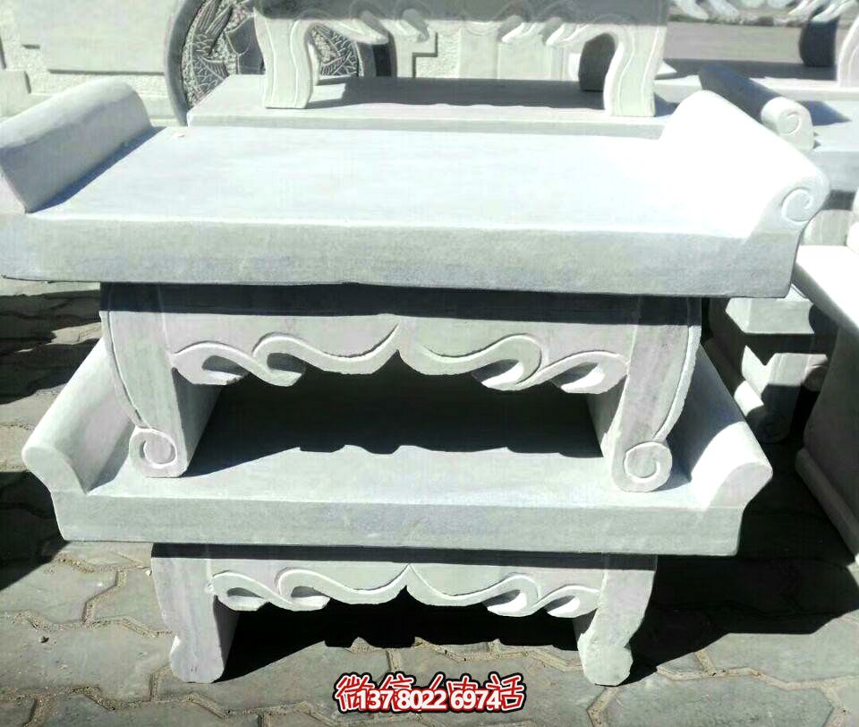 漢白玉佛像供桌，裝點(diǎn)景區(qū)寺院