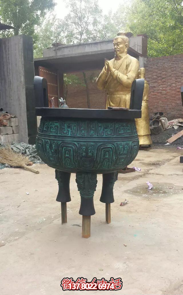 精美青銅雕塑，提升寺廟文物景觀