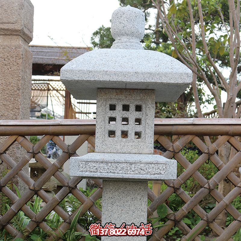 太陽(yáng)能仿古青石石頭燈，為中式別墅、酒店戶外裝飾