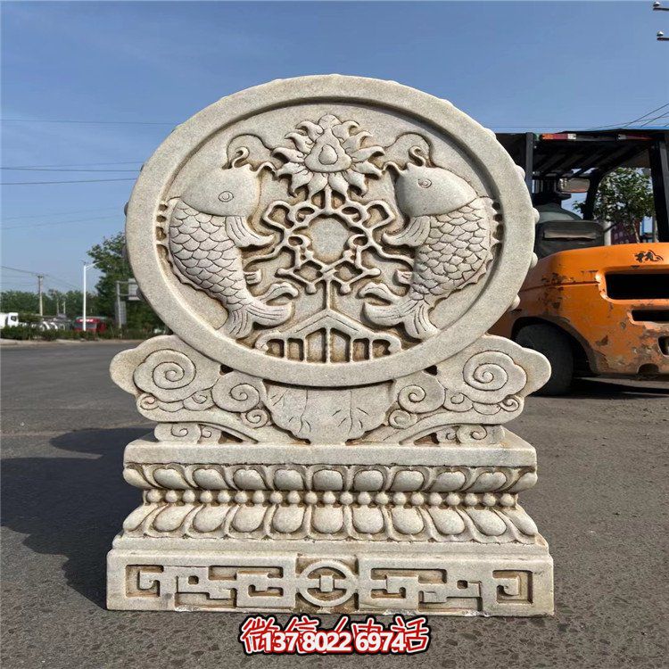 經(jīng)典韻味，精致宮廷漢白玉園林別墅裝飾擺件