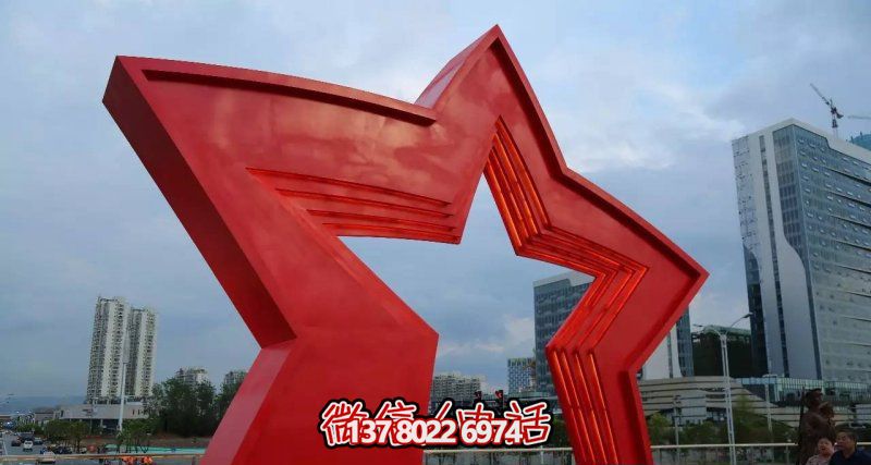 不銹鋼雕塑拱門(mén)，點(diǎn)綴景觀廣場(chǎng)