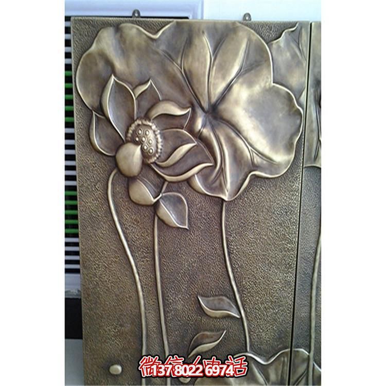 品質生活，精致家居——荷葉荷花系列銅雕擺件