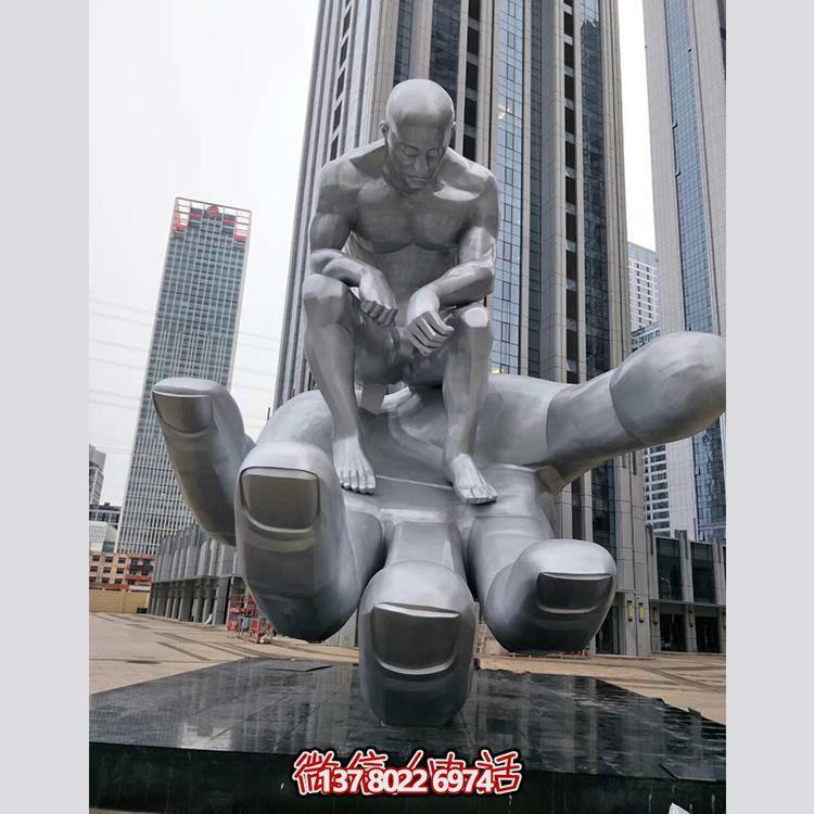 大型不銹鋼創(chuàng)意人物景觀雕塑——鐫刻在商業(yè)街、商業(yè)廣場的精美絕倫