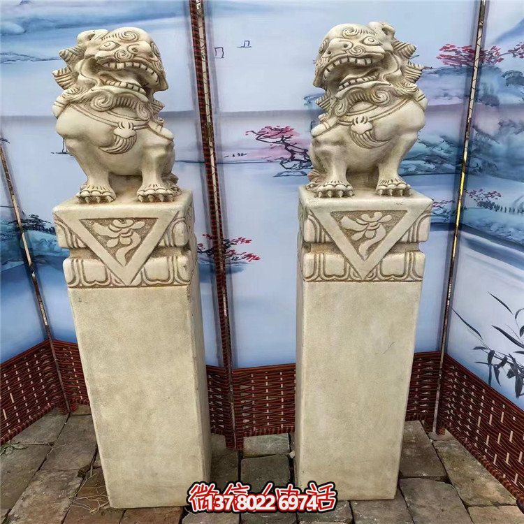 精美石雕擺件，裝點(diǎn)家中庭院