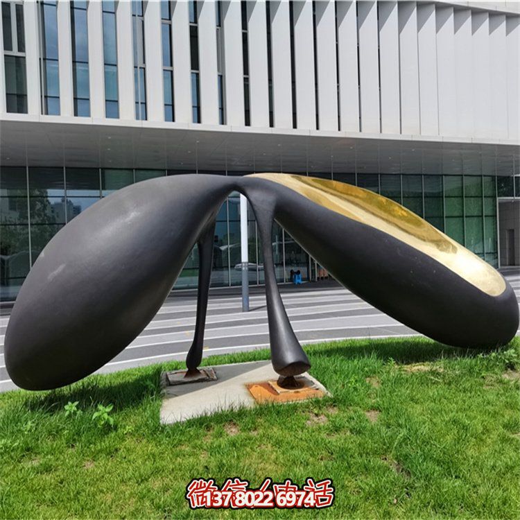 抽象不銹鋼景觀擺件，為你的廣場和公司添上創(chuàng)意色彩