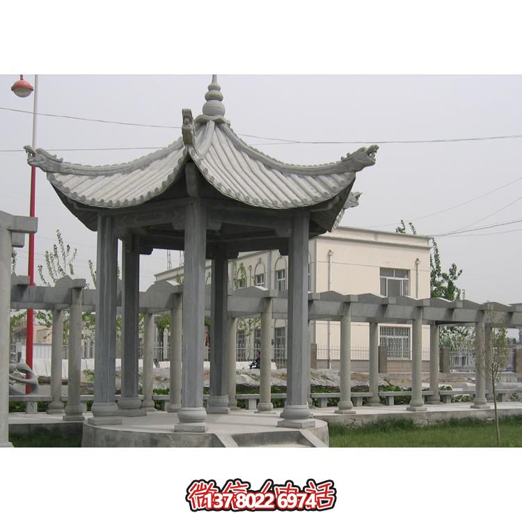 休閑涼亭，美輪美奐，環(huán)境宜人