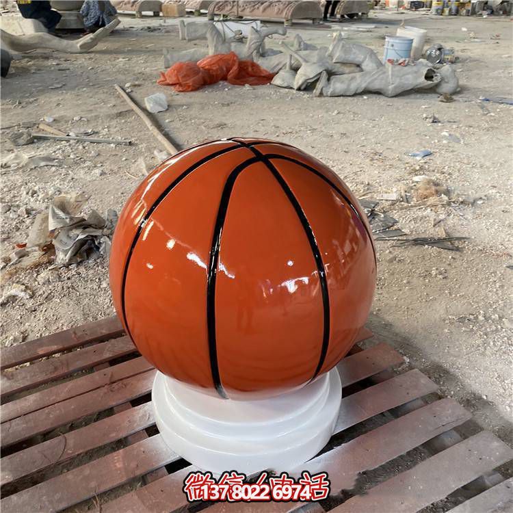 仿真玻璃鋼雕塑一款融入公園、校園、體育館的創(chuàng)意體育裝置