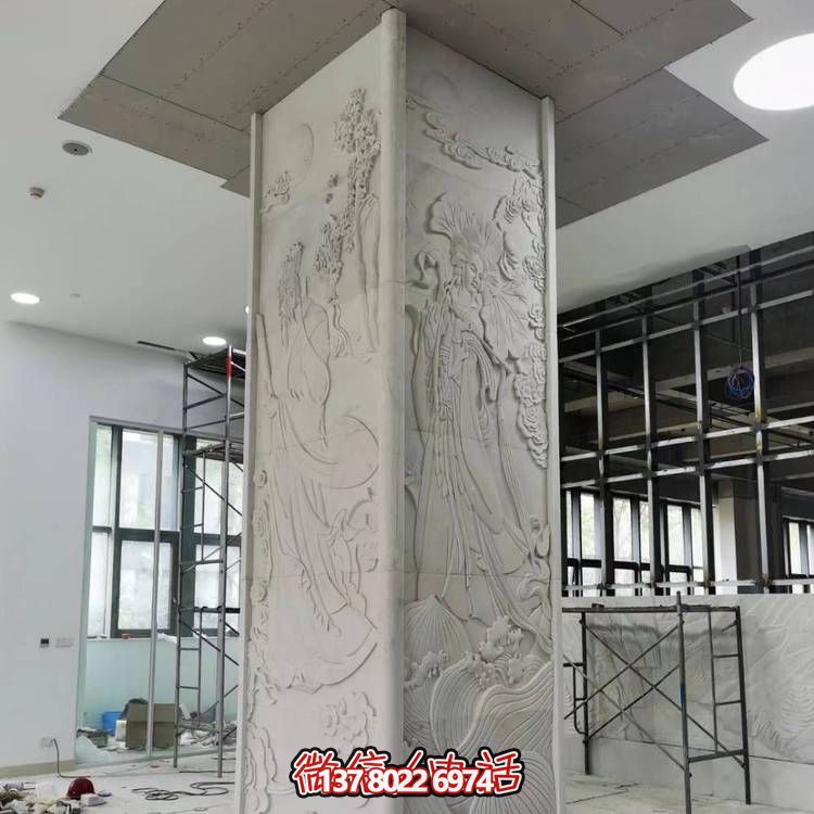 多彩藝術(shù)——精美石雕、浮雕、大理石、大理、背景、墻、人物、壁畫、影壁、雕塑