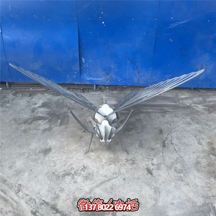 不銹鋼蝴蝶雕塑，點綴你的園林戶外空間