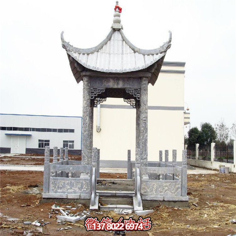 大理石石雕涼亭，為您的園林增添大型雕塑裝飾