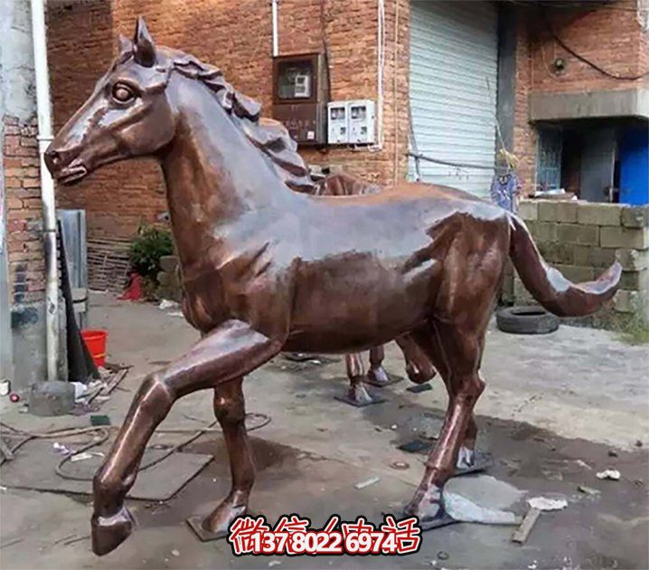 玻璃鋼動(dòng)物雕塑景觀擺放，美化城市廣場(chǎng)