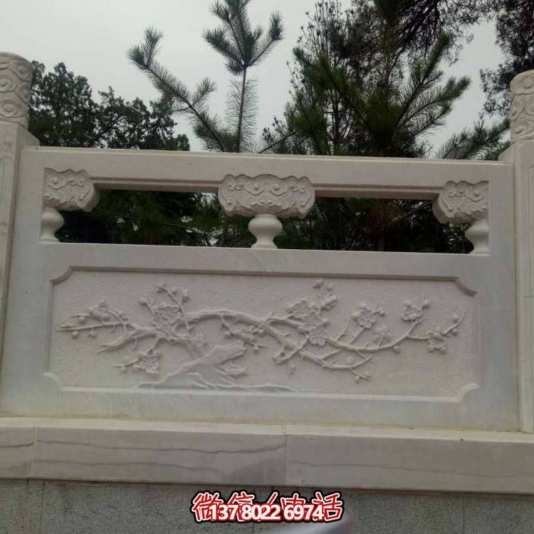 大理石石雕欄桿，給你一個安全且美麗的橋邊