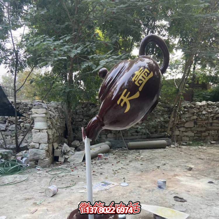 仿銅懸空流水擺件，點亮戶外公園景區(qū)