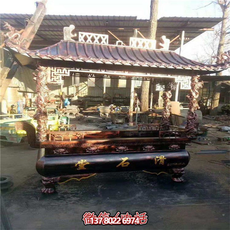 獨(dú)特創(chuàng)意銅雕香爐，讓你體驗(yàn)寺廟式神秘雕塑感受