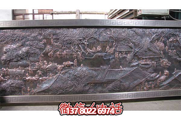 清明上河圖浮雕，欣賞千年藝術(shù)精髓