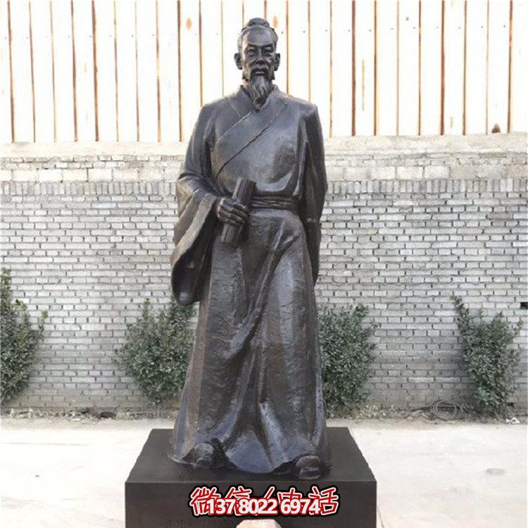 古代人物鑄銅雕塑，讓您感受古代典故的魅力！