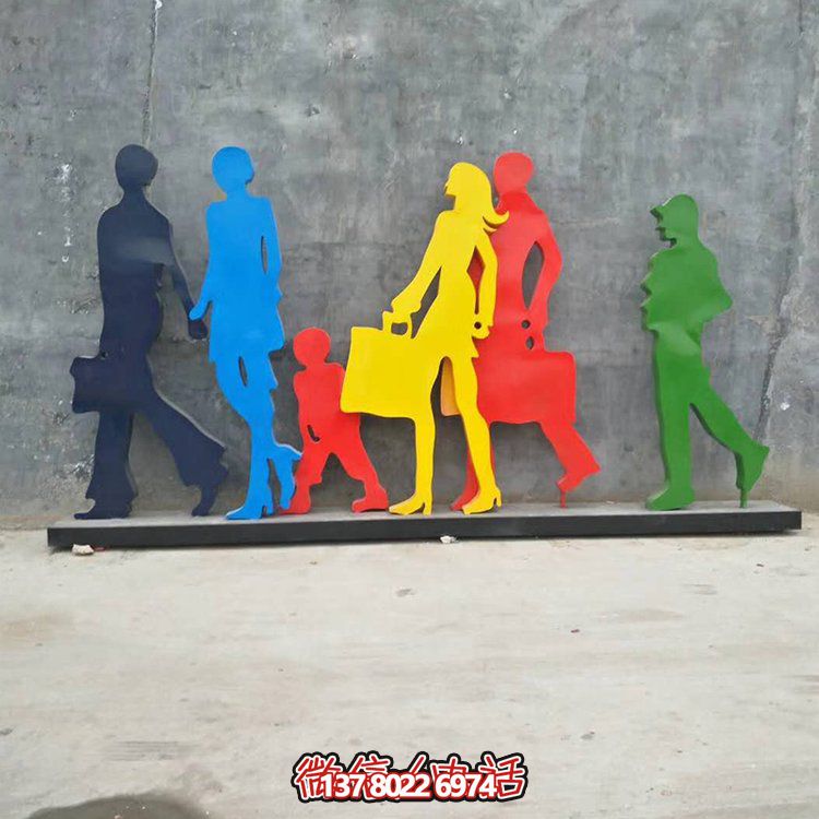 玻璃鋼雕塑裝飾擺件，點(diǎn)綴商場購物街步行街