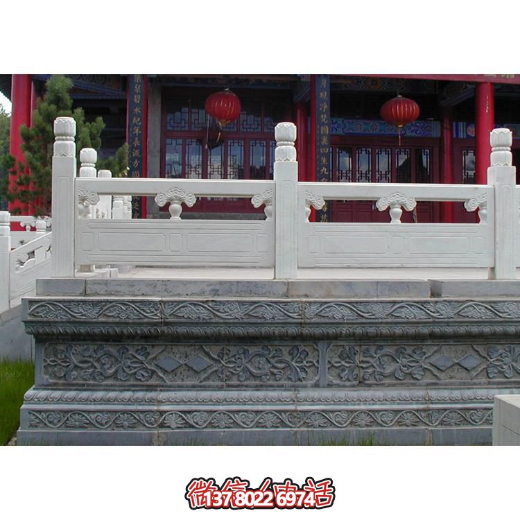 質感卓越，自然美觀的花崗巖臺階欄桿圍欄