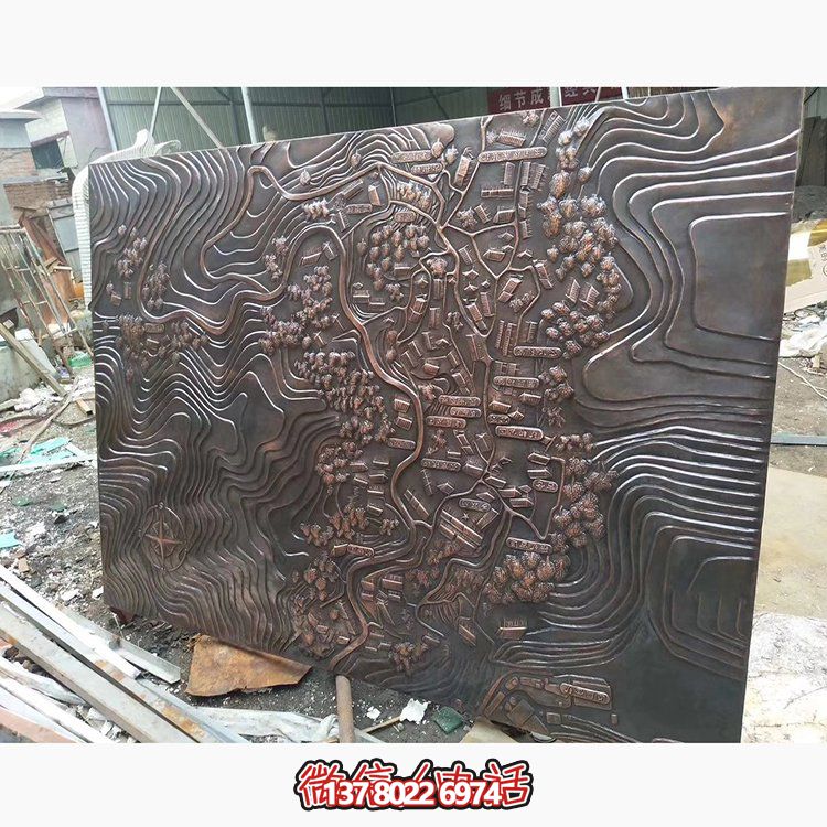 精致雅致的園林景觀浮雕、壁畫及雕塑裝置的完美結(jié)合