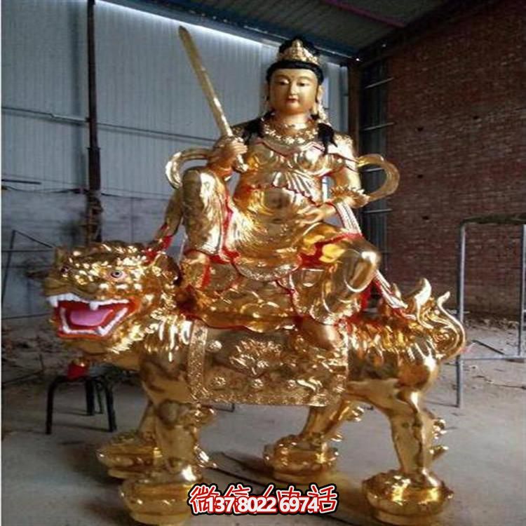 文姝普賢玻璃鋼雕塑，為景區(qū)和寺廟增添大型藝術(shù)裝置