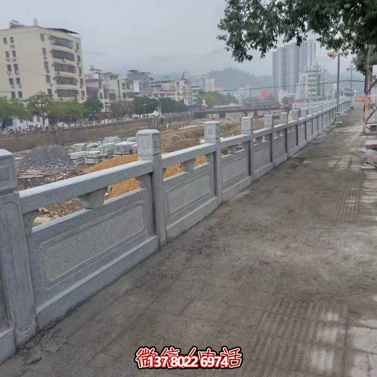 精美大理石雕塑圍欄，美化您的城市河道