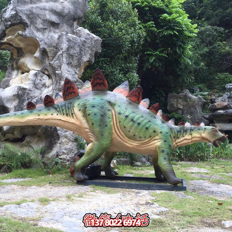 劍齒龍，玻璃鋼仿真恐龍仿生雕塑