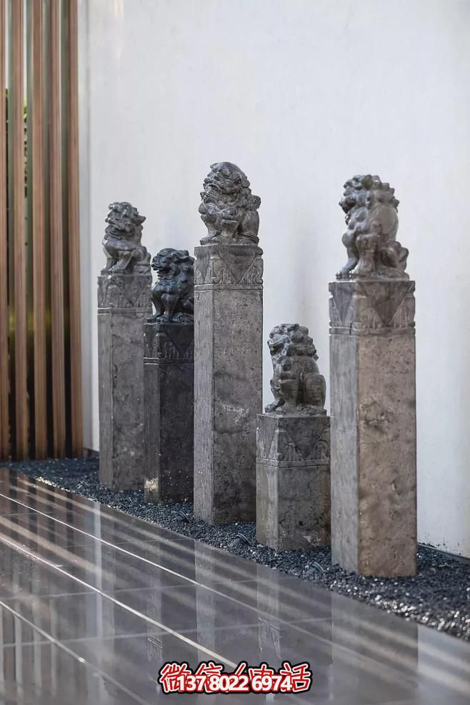 拴馬樁：古韻石雕，戶外文化景觀